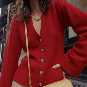 NakedCashmere Black Phoebe Cardigan